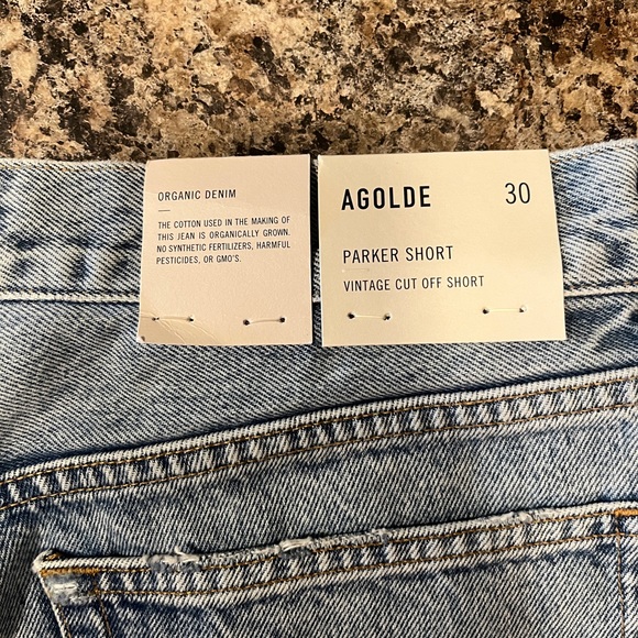 Agolde Parker Short (Freewheeling) - Size 30 NWT! - Picture 7 of 8